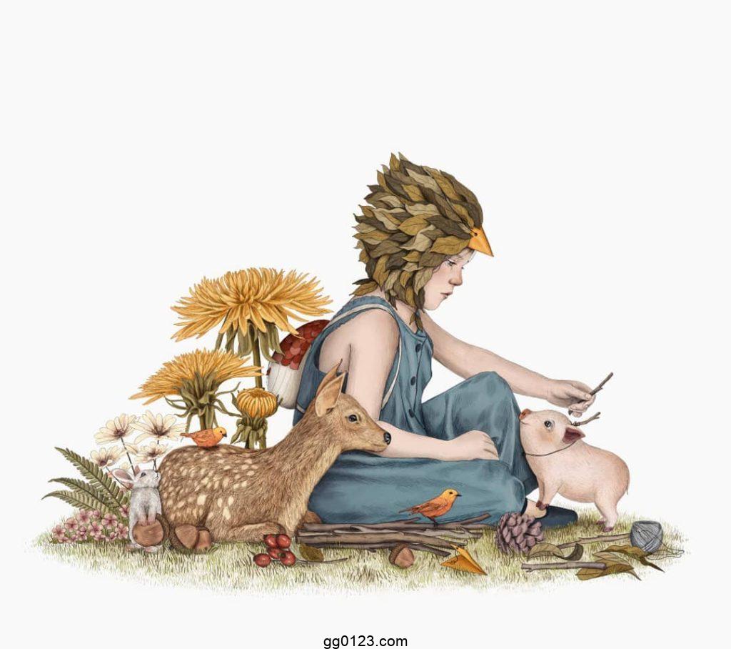 插画师 Gabriella Barouch 作品集