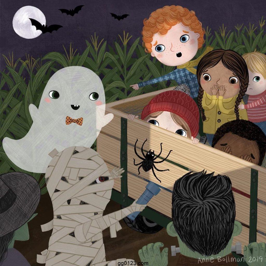 插画艺术家 Anne Bollman 作品集