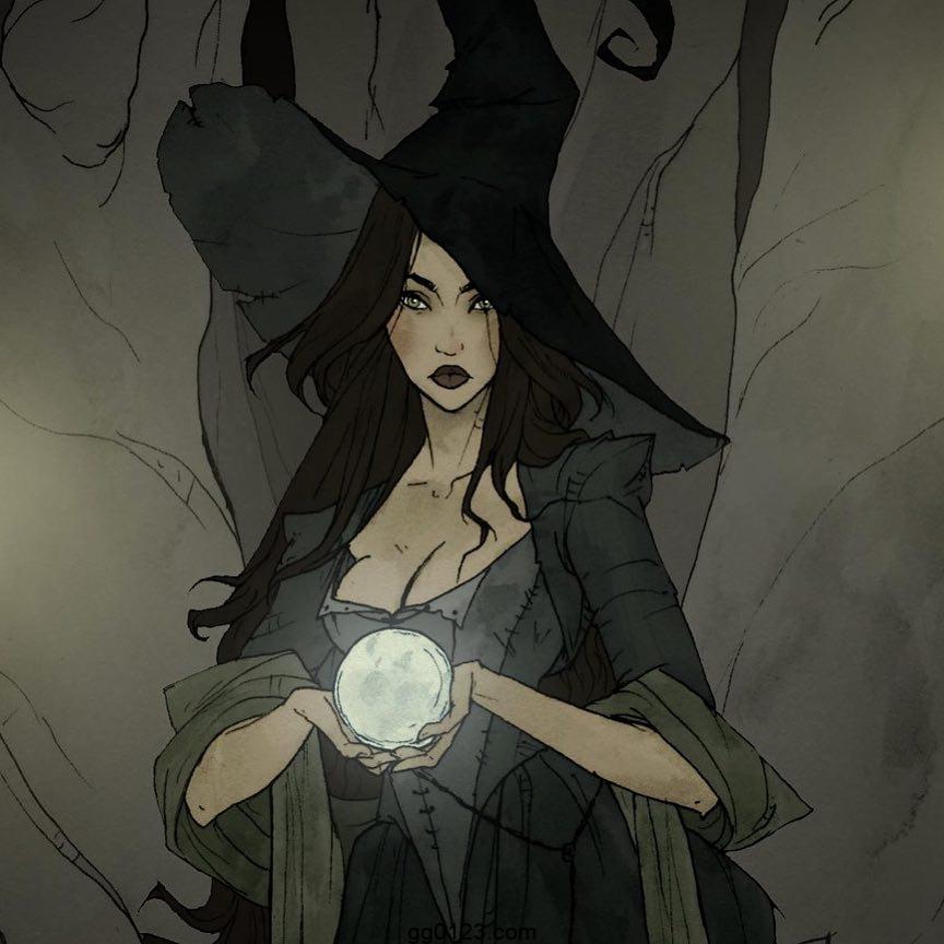 插画师 Abigail Larson 哥特暗黑风 作品集插图2