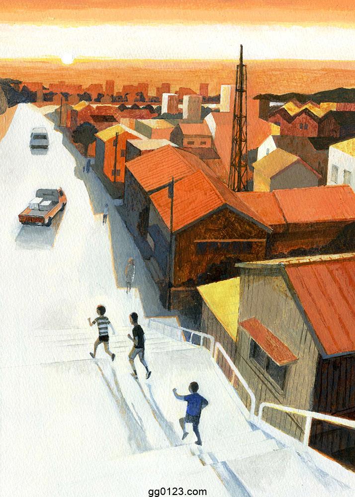 日本插画师 funamako 作品集