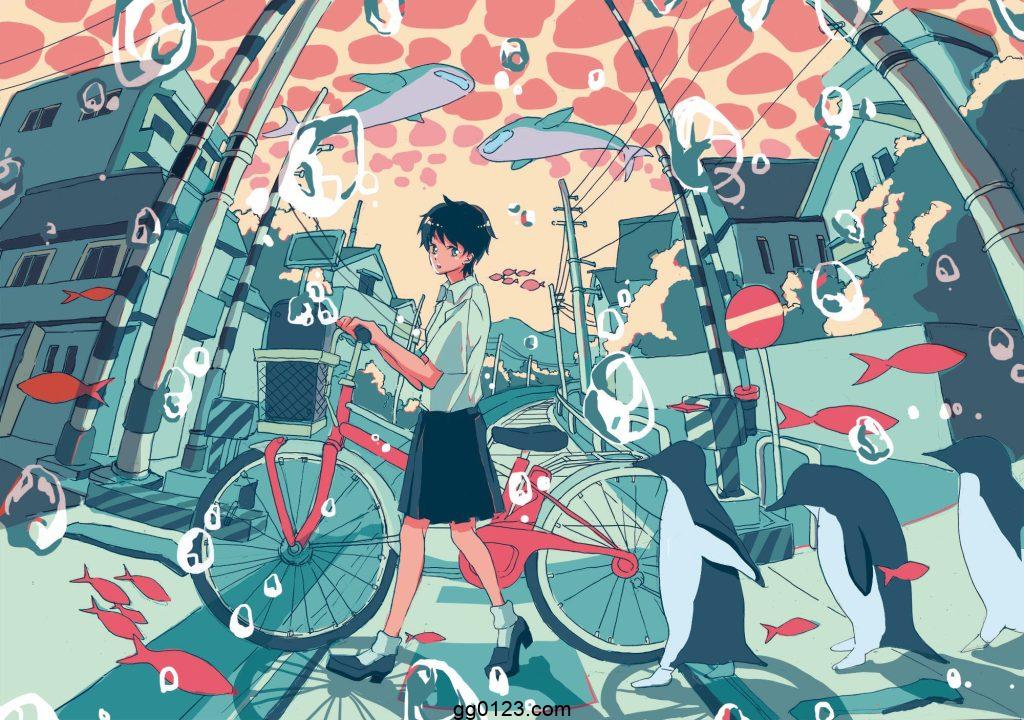 日本插画师 いちご飴  清凉幻想 作品集