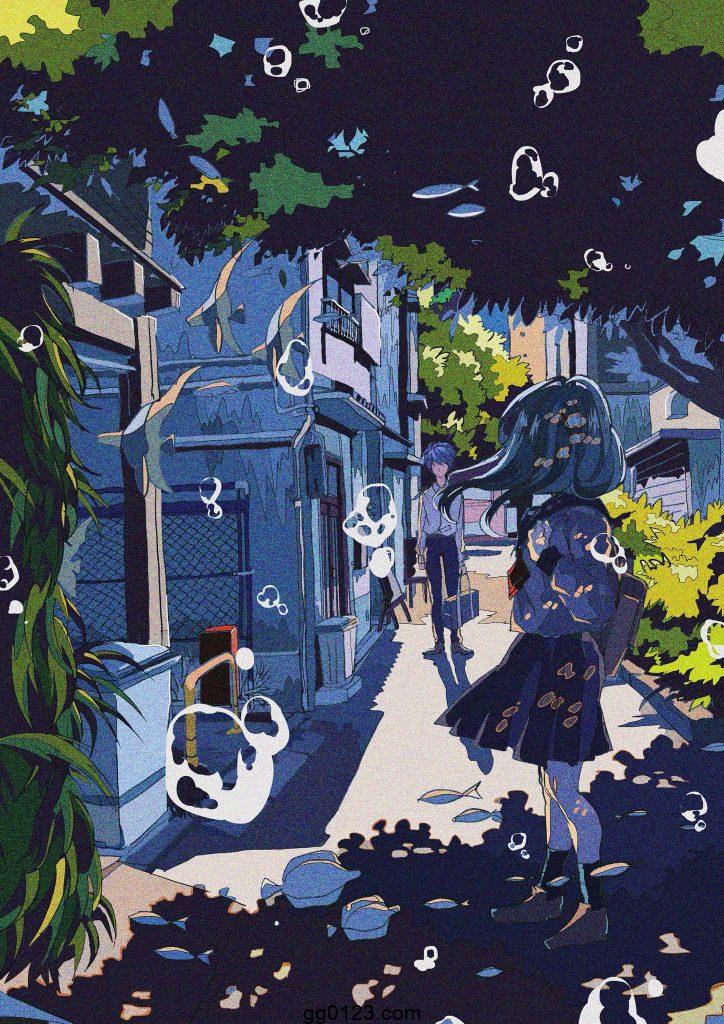 日本插画师 いちご飴  清凉幻想 作品集插图1