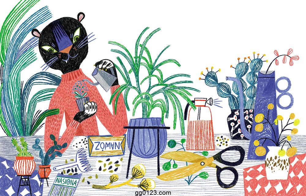 波兰插画师 Gosia Herba 作品集插图1