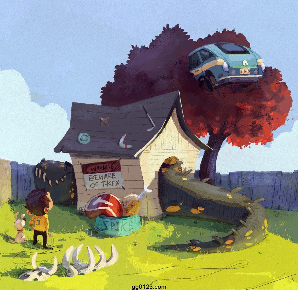 西班牙插画师 Beatrice Blue 美好童趣 作品集插图2