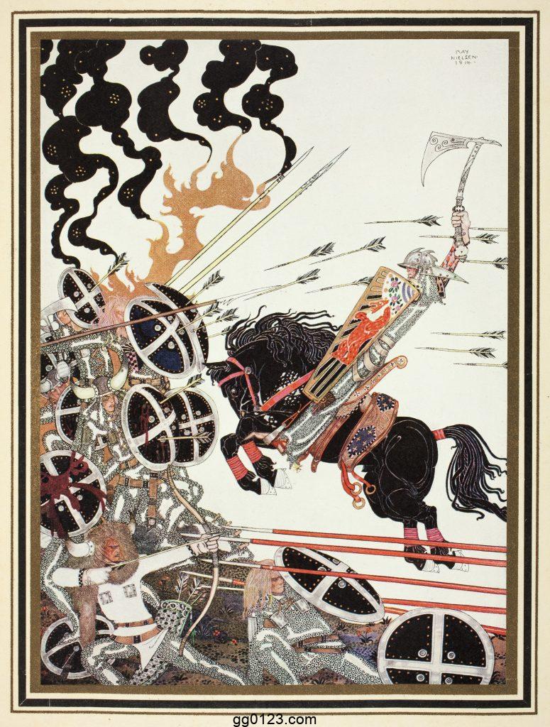 插画大师 凯·尼尔森 Kay Nielsen 作品集插图2