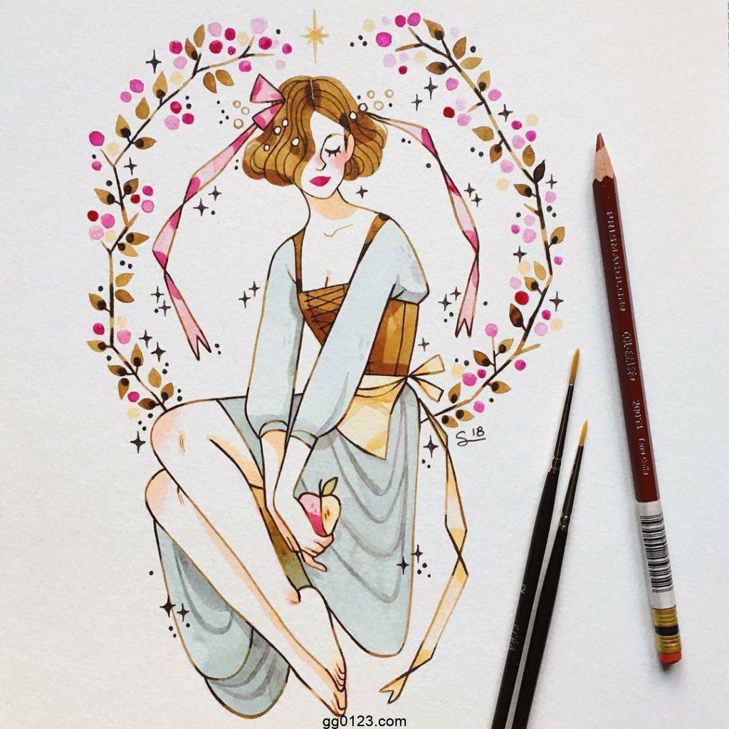 法国插画师 Sibylline Meynet 作品集插图1