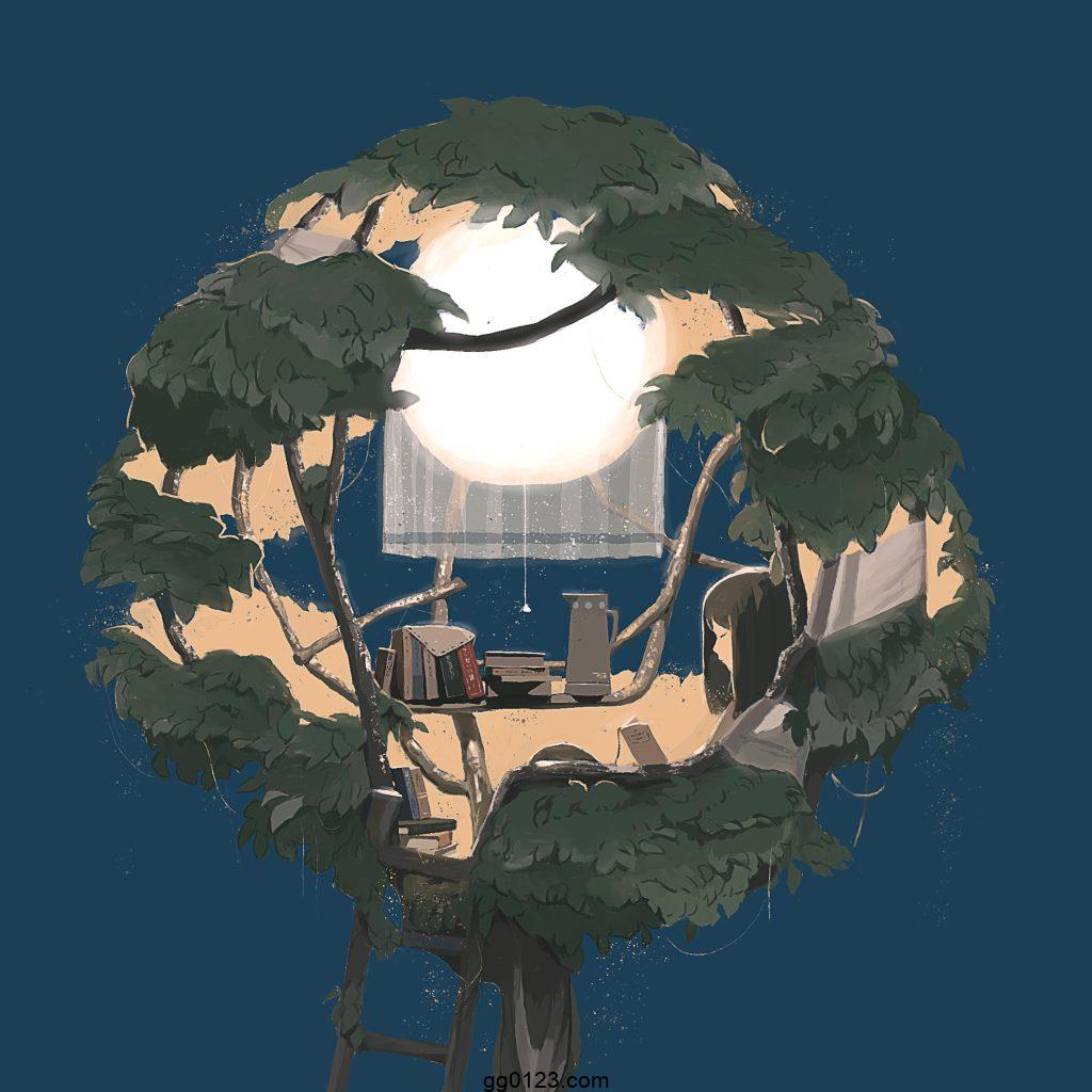 日本插画师 Rakoshirako 岁月静好 作品集插图1