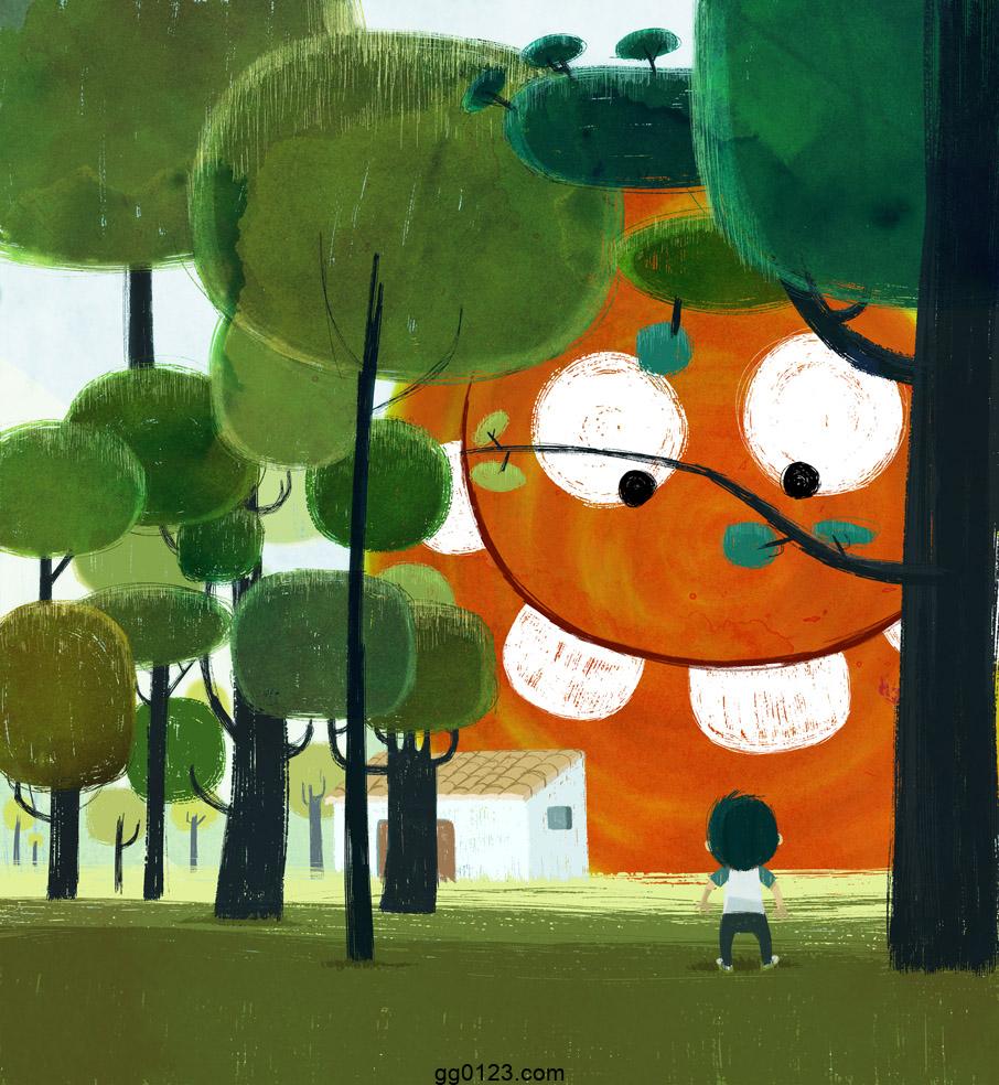 西班牙插画师 Oriol Vidal 作品集