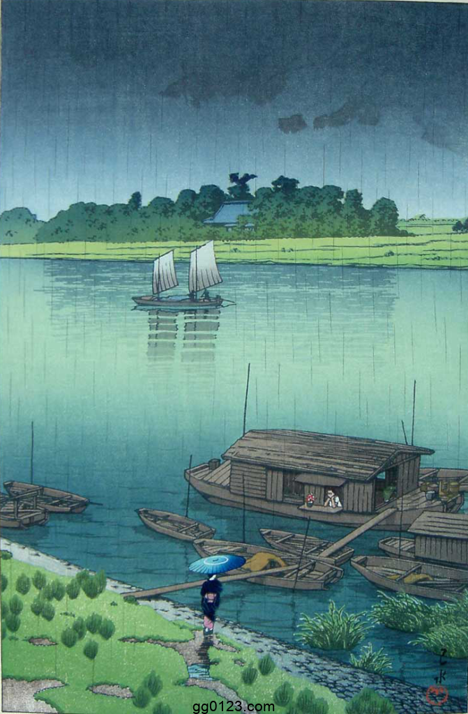 著名版画家 Kawase Hasui 川瀬巴水 作品集