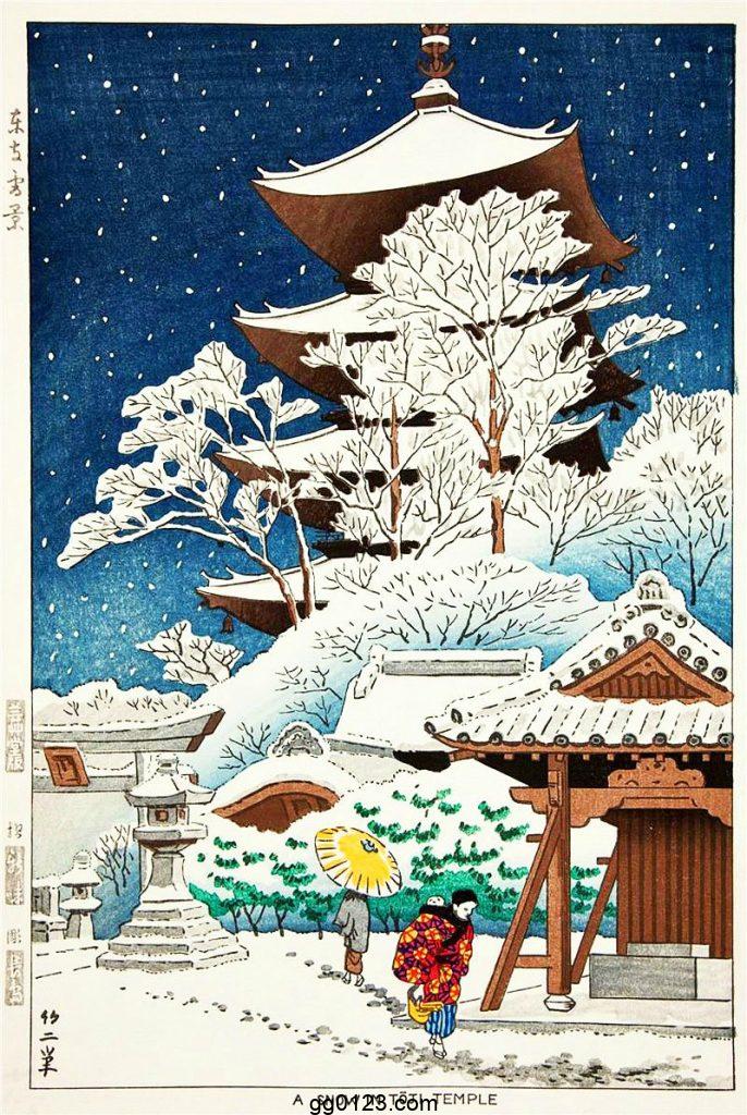 著名版画家 Kawase Hasui 川瀬巴水 作品集插图2