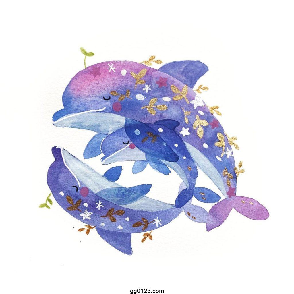 插画师 calliandco 可爱动物 作品集