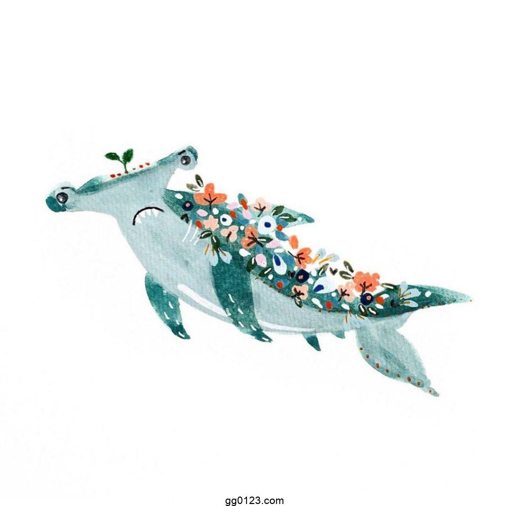 插画师 calliandco 可爱动物 作品集插图2