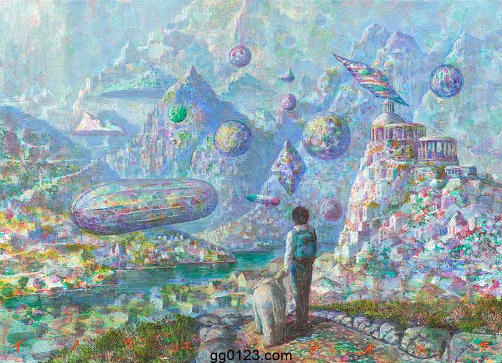 插画艺术家 井上直久 作品集