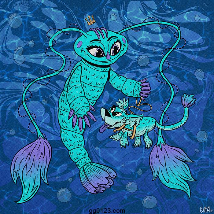 插画师 Uliana Babenko 作品集