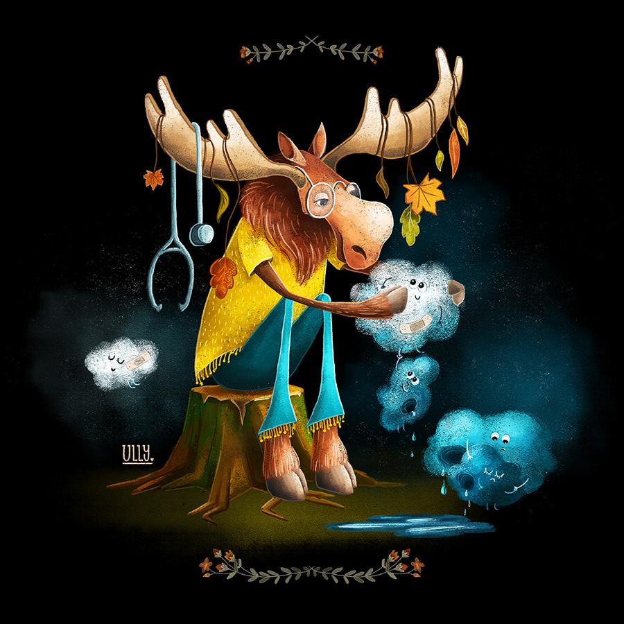 插画师 Uliana Babenko 作品集插图1