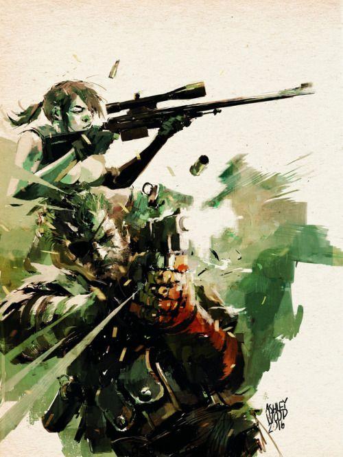 澳大利亚艺术家 Ashley Wood(阿什利·伍德) 作品集