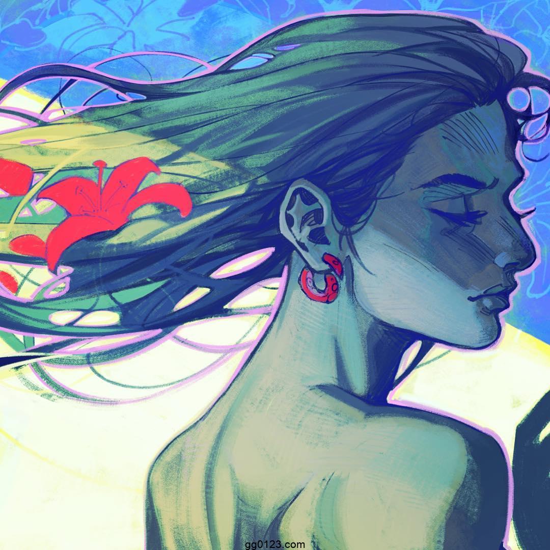 插画师 Konstantin Tarasov 人物设计 作品集