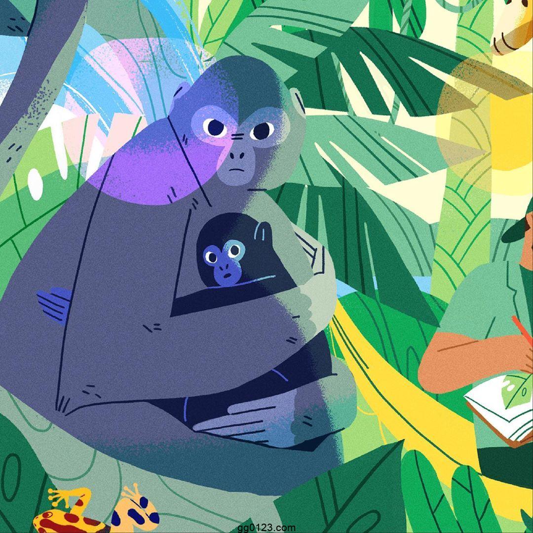 插画师 Diana Stoyanova 小清新 作品集插图2