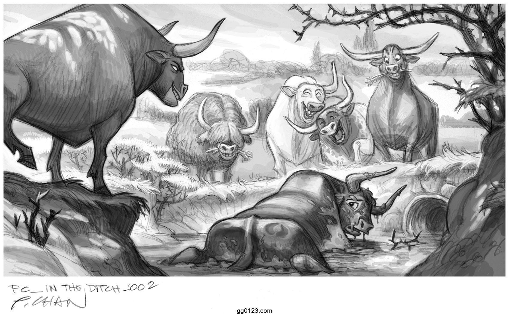 插画师 Peter Chan 动画设计 作品集