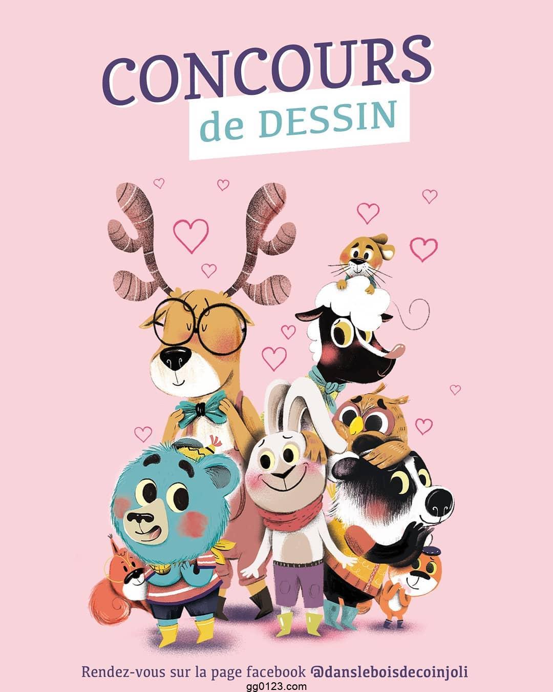 儿童绘本插画师 Fabien Ockto Lambert 作品集