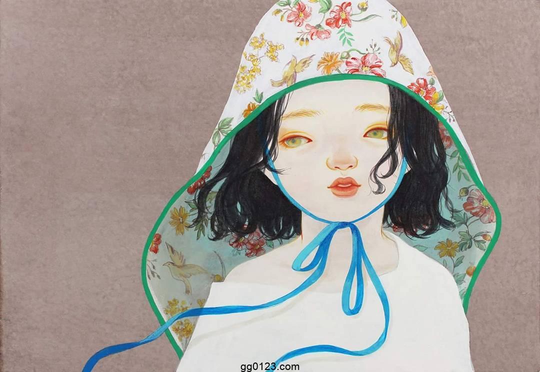 日本岩彩艺术家 山本真澄 作品集插图2