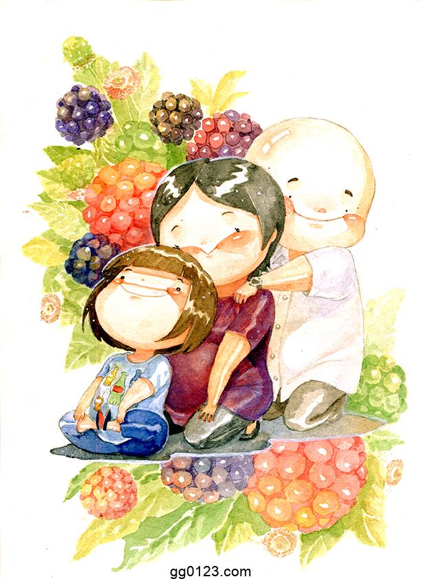 越南儿童插画师 Le Thu 作品集