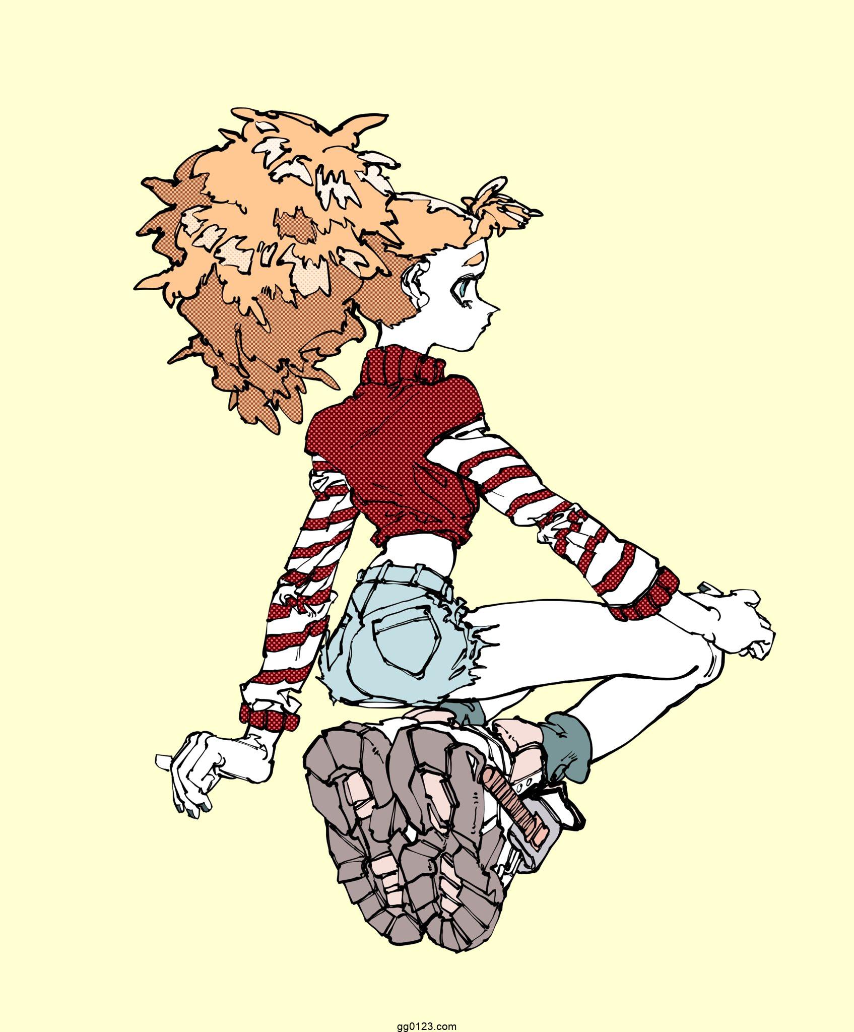 韩国插画师 cha-cha 人物绘画 作品集插图1