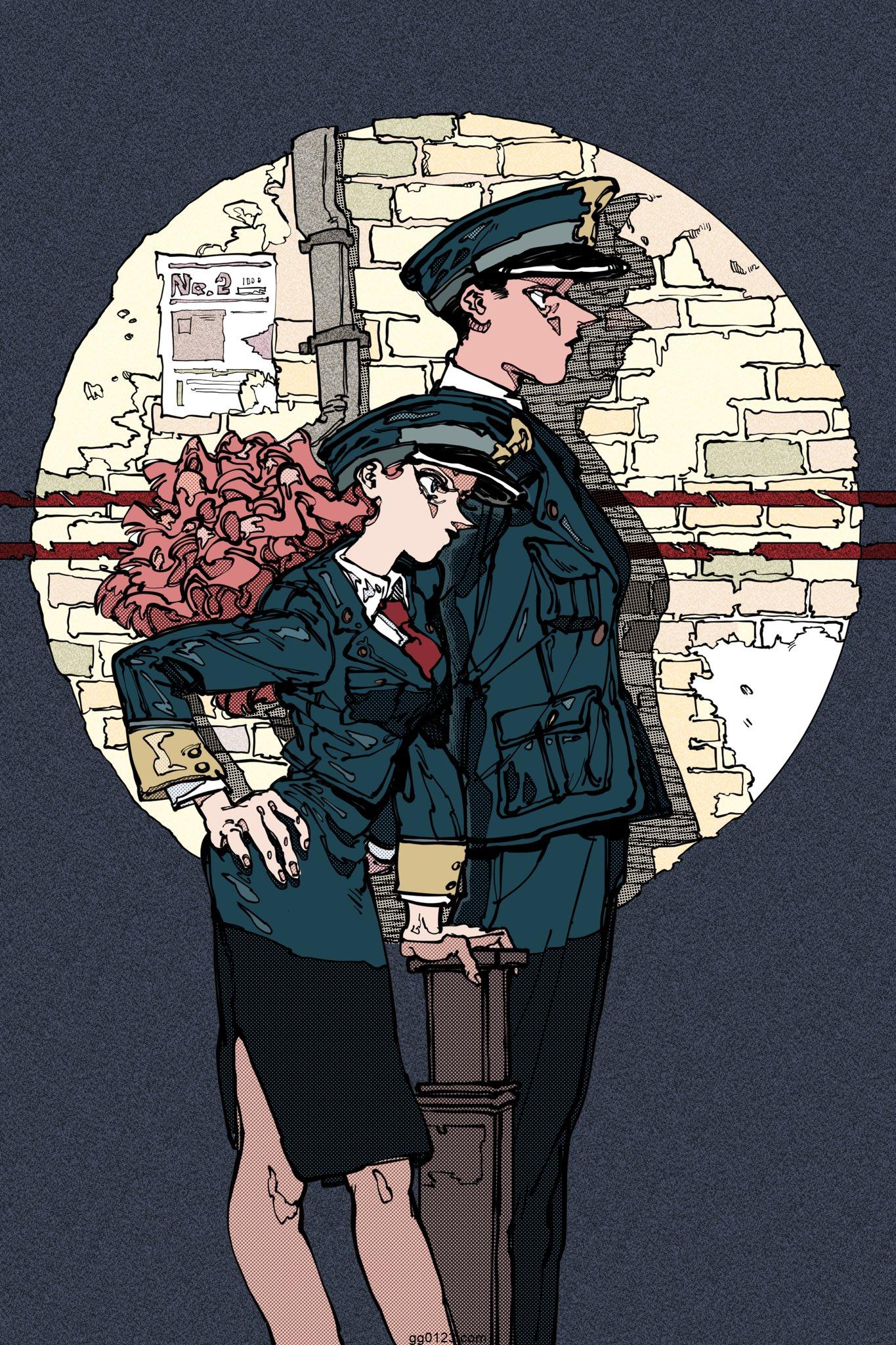 韩国插画师 cha-cha 人物绘画 作品集插图2