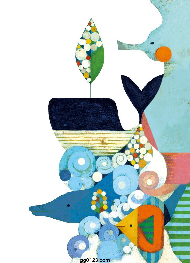 插画设计师 福田利之 作品集