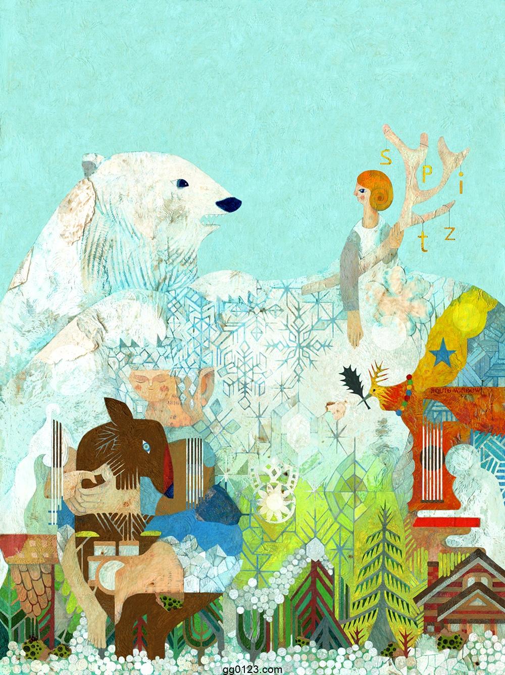 插画设计师 福田利之 作品集插图1