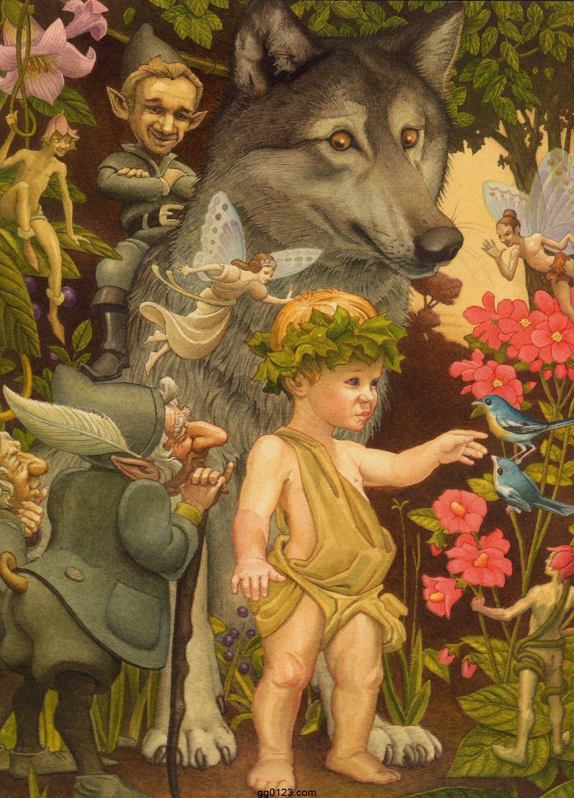 插画家 Charles Santore 作品集