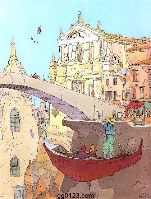 法国漫画家 墨比斯 moebius 作品集插图1