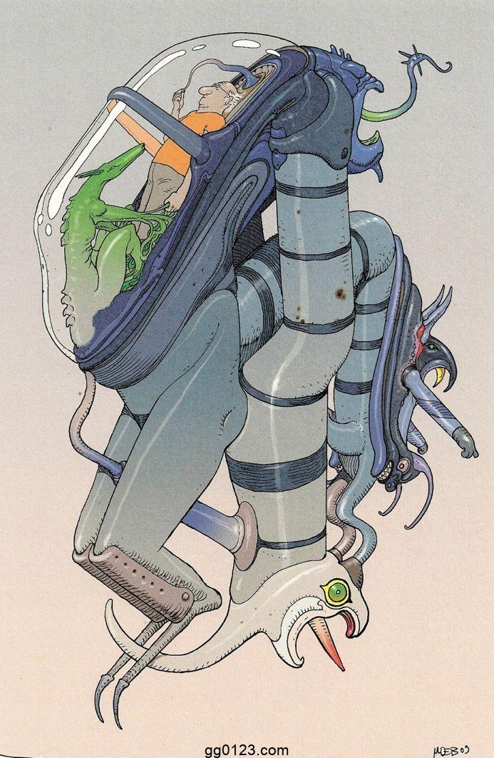 法国漫画家 墨比斯 moebius 作品集插图2