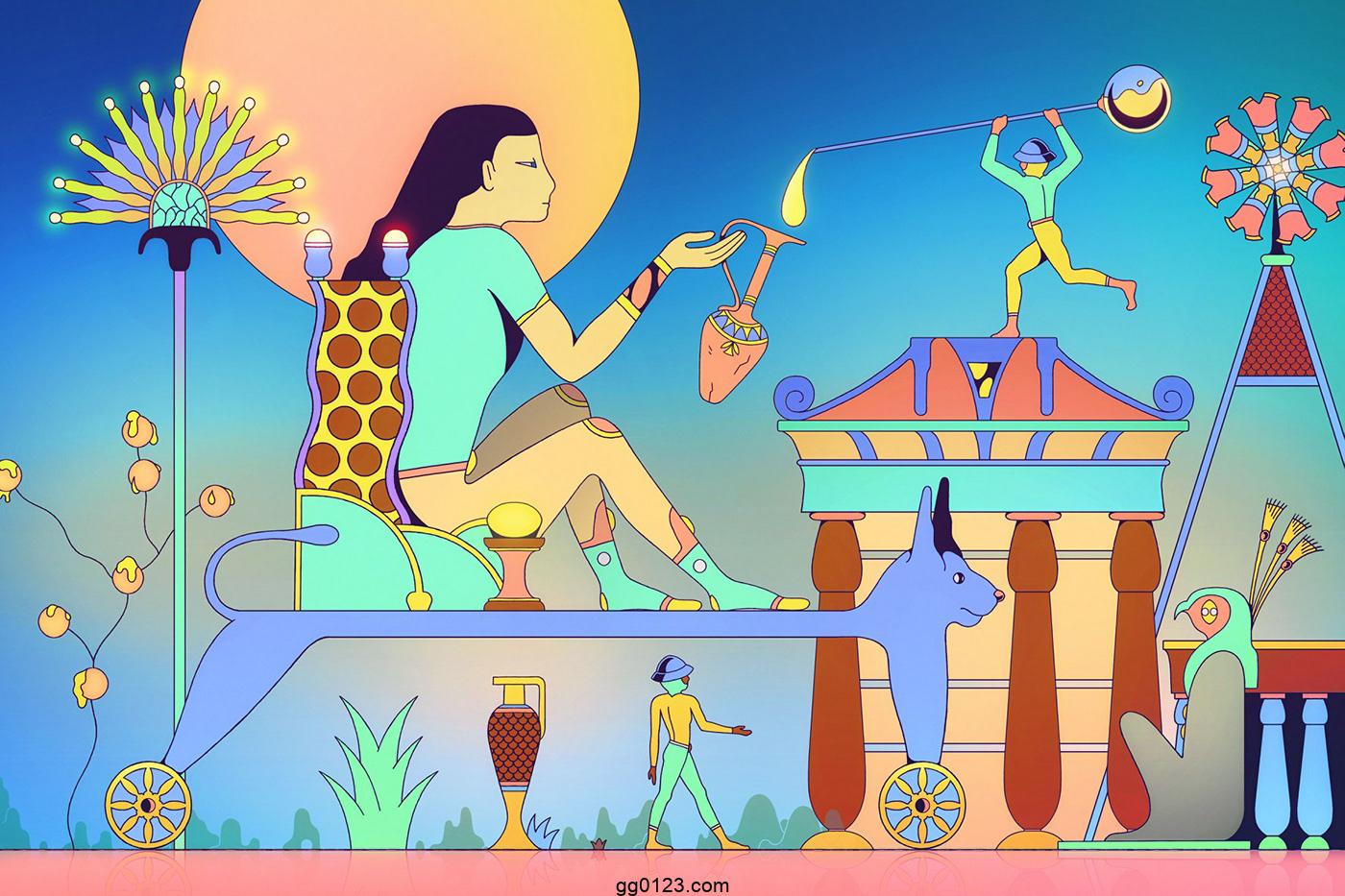 法国插画师 Lili des Bellons 作品集插图2 法国插画师 Lili des Bellons 作品集插图2