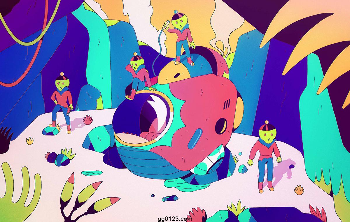 法国插画师 Lili des Bellons 作品集插图 法国插画师 Lili des Bellons 作品集插图