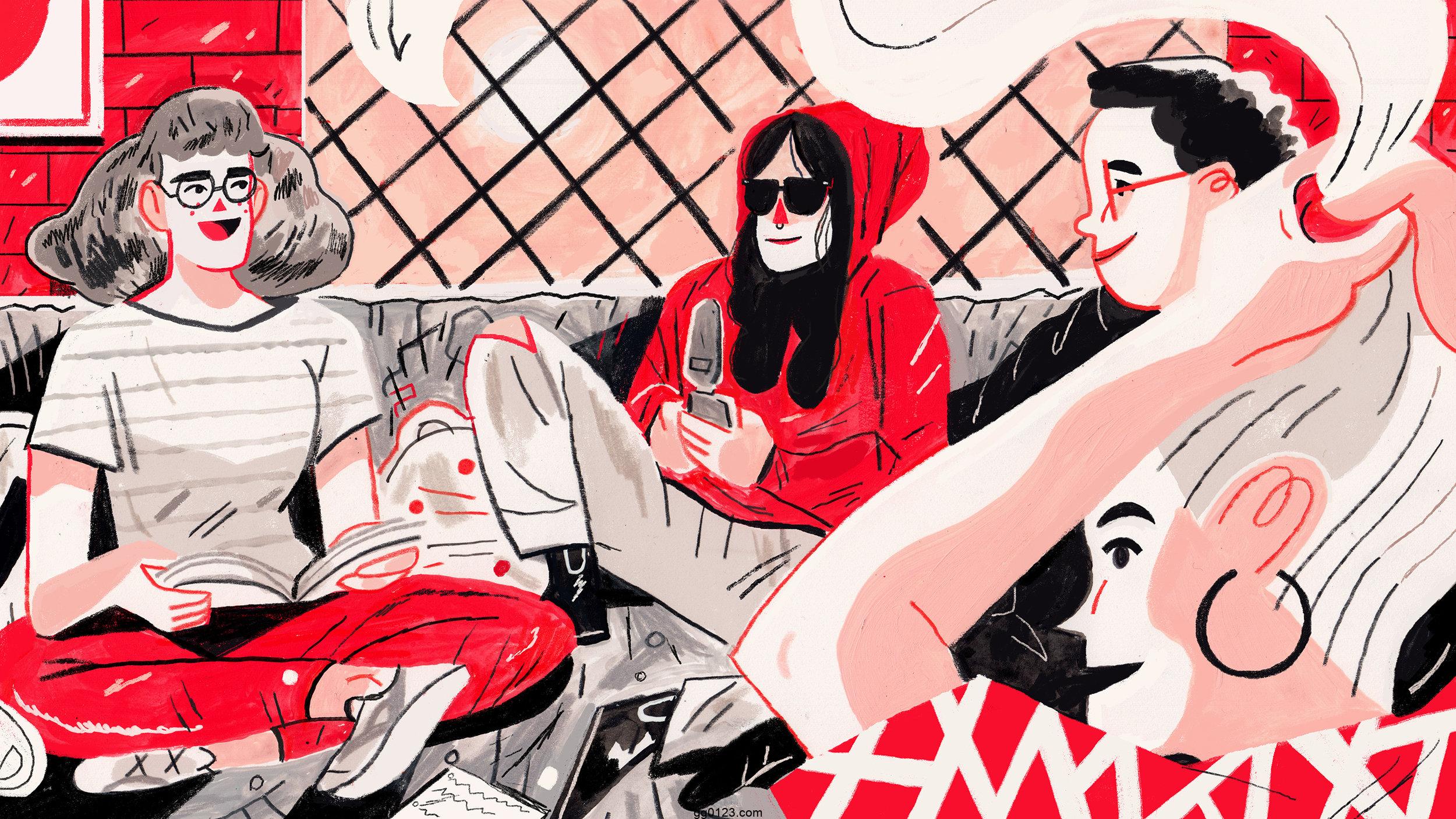 美国插画师 Kelsey Wroten 作品集