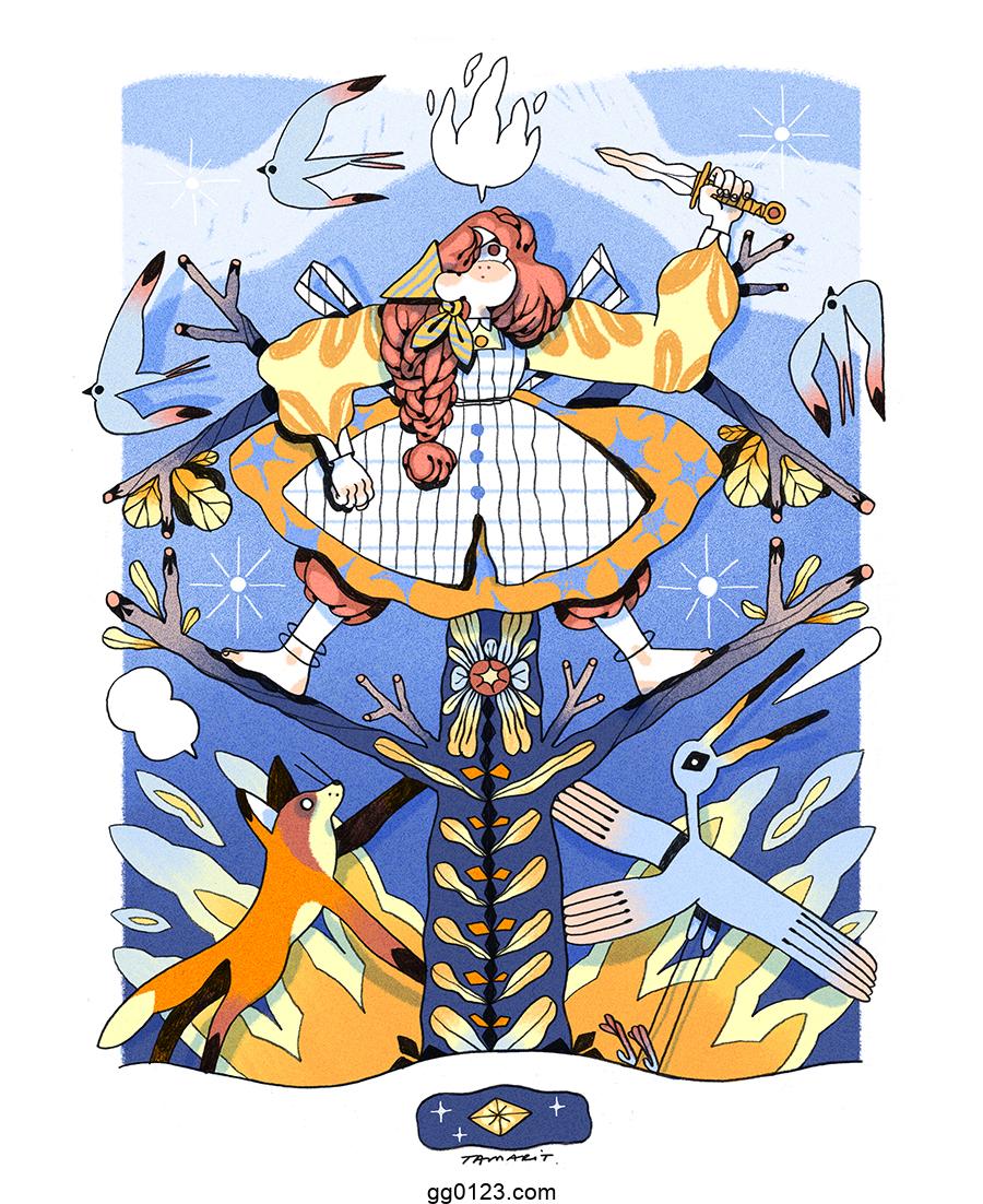 西班牙插画师 Núria Tamarit 作品集