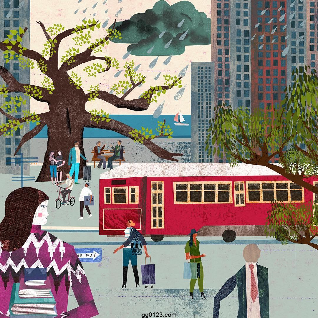 插画艺术家 Martin Haake 怪诞有趣 作品集插图1