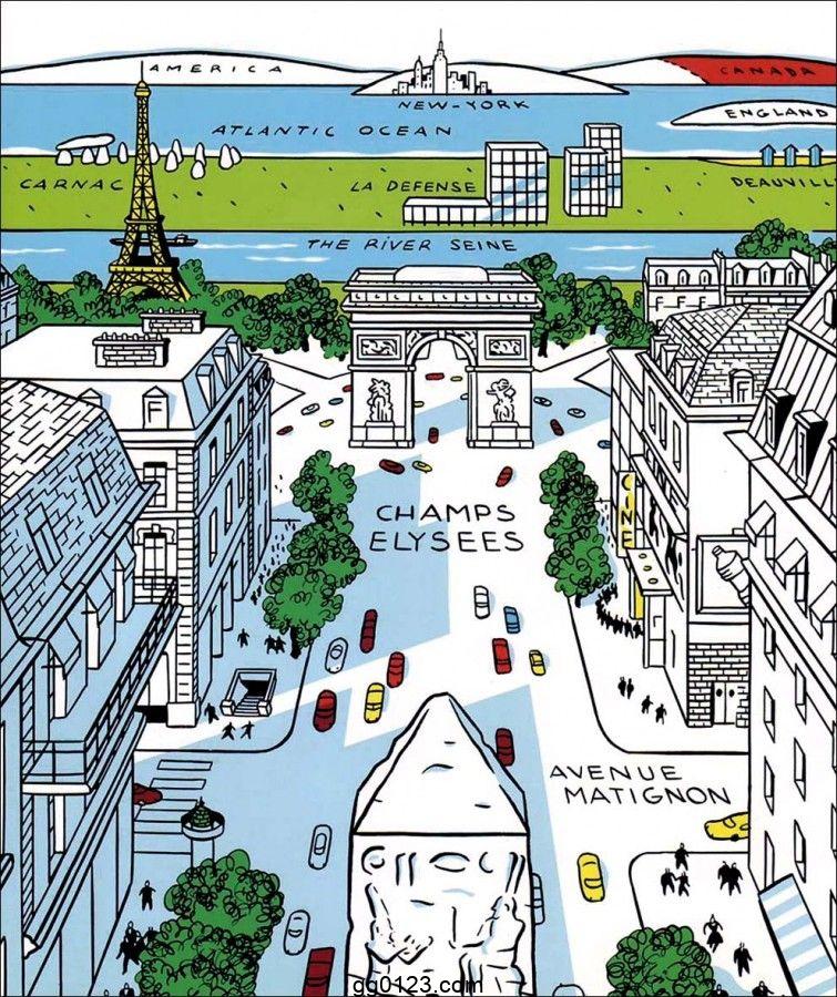 法国插画家 Jean Claude Floch 作品集插图1