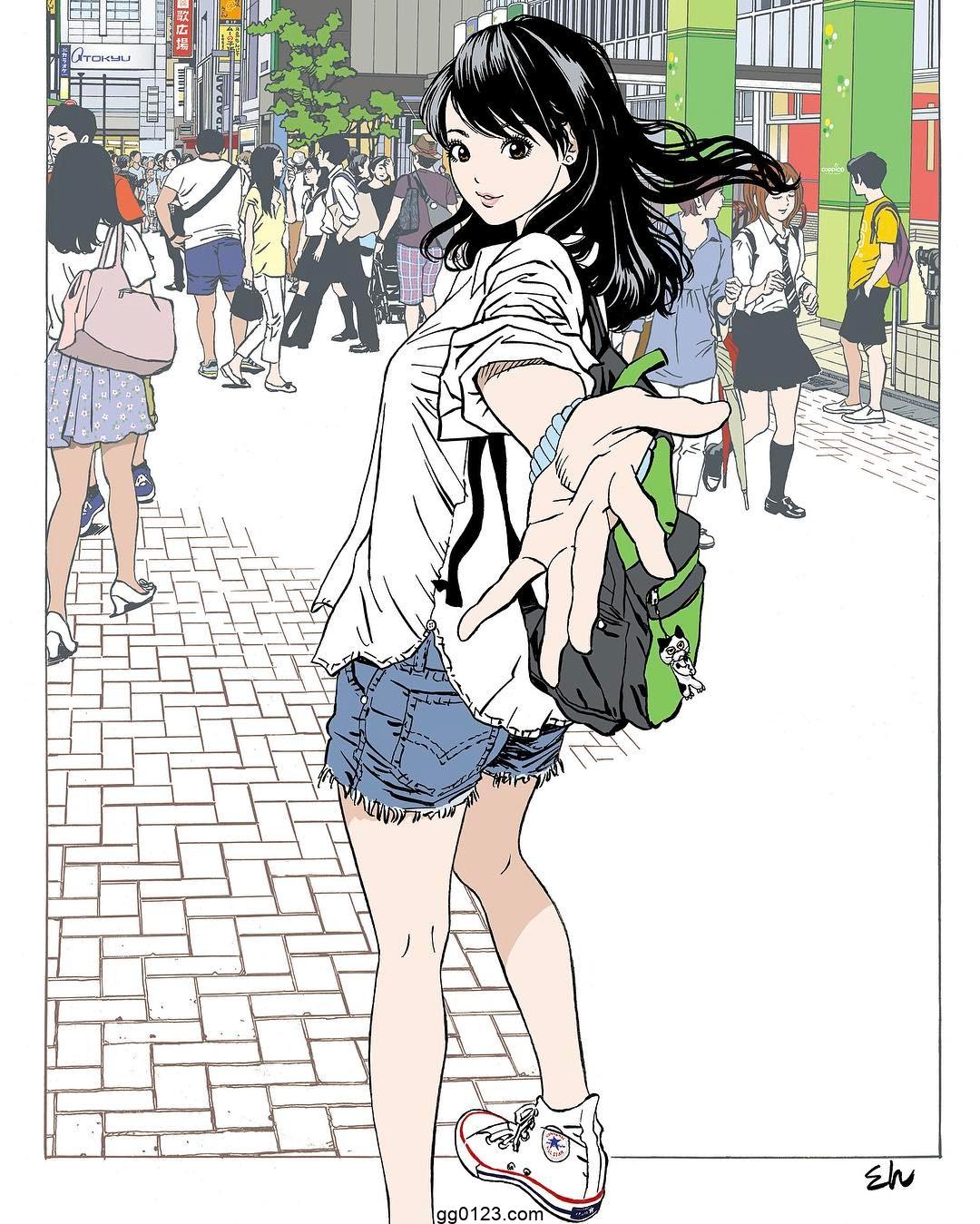 日本鬼才画师 Hisashi Eguchi 江口寿史 作品集