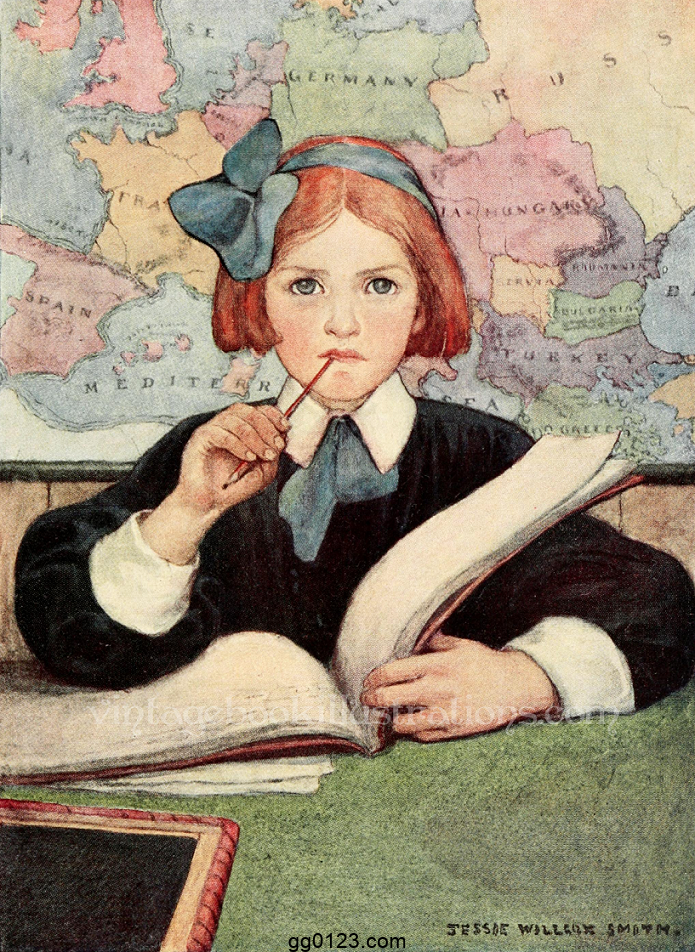 美国插画艺术家 Jessie Willcox Smith 作品集