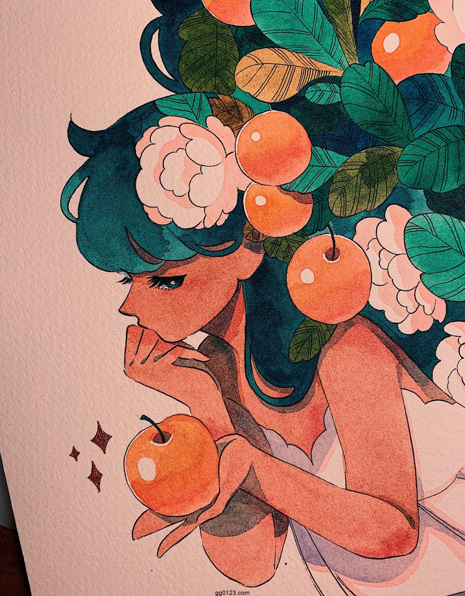 插画师 Meyoco 奇幻少女 作品集插图2 插画师 Meyoco 奇幻少女 作品集插图2