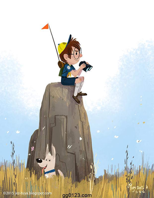 菲律宾儿童插画师 Jez Tuya 作品集