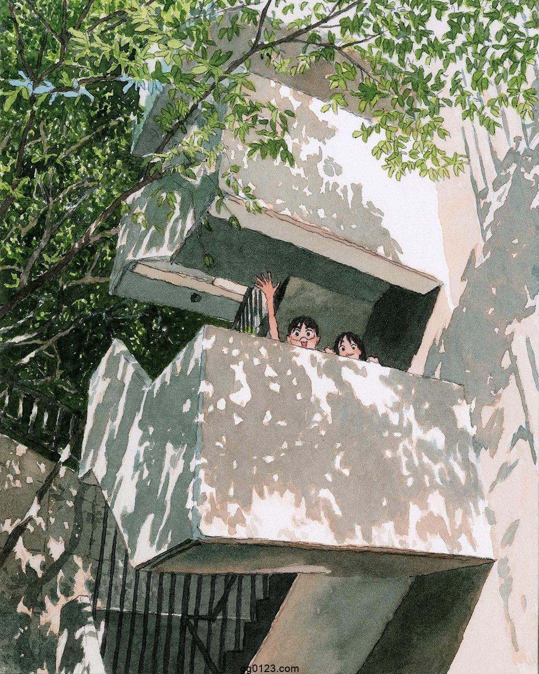 插画师 sseongryul 青春时光 作品集