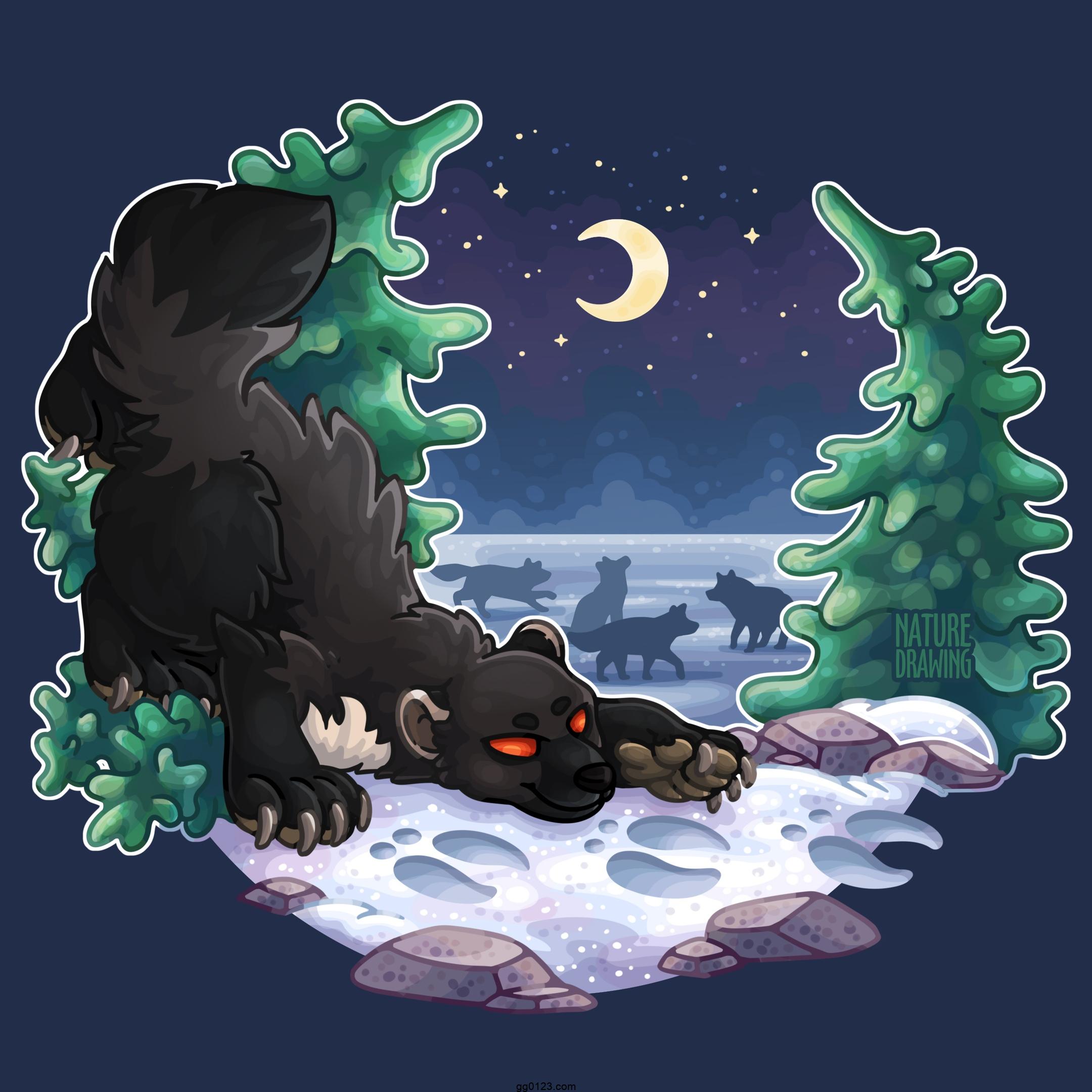 Nature Drawing 可爱动物 插画集下载插图1