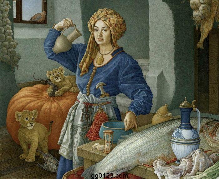 插画师 Andrej Dugin and Olga Dugina 作品集