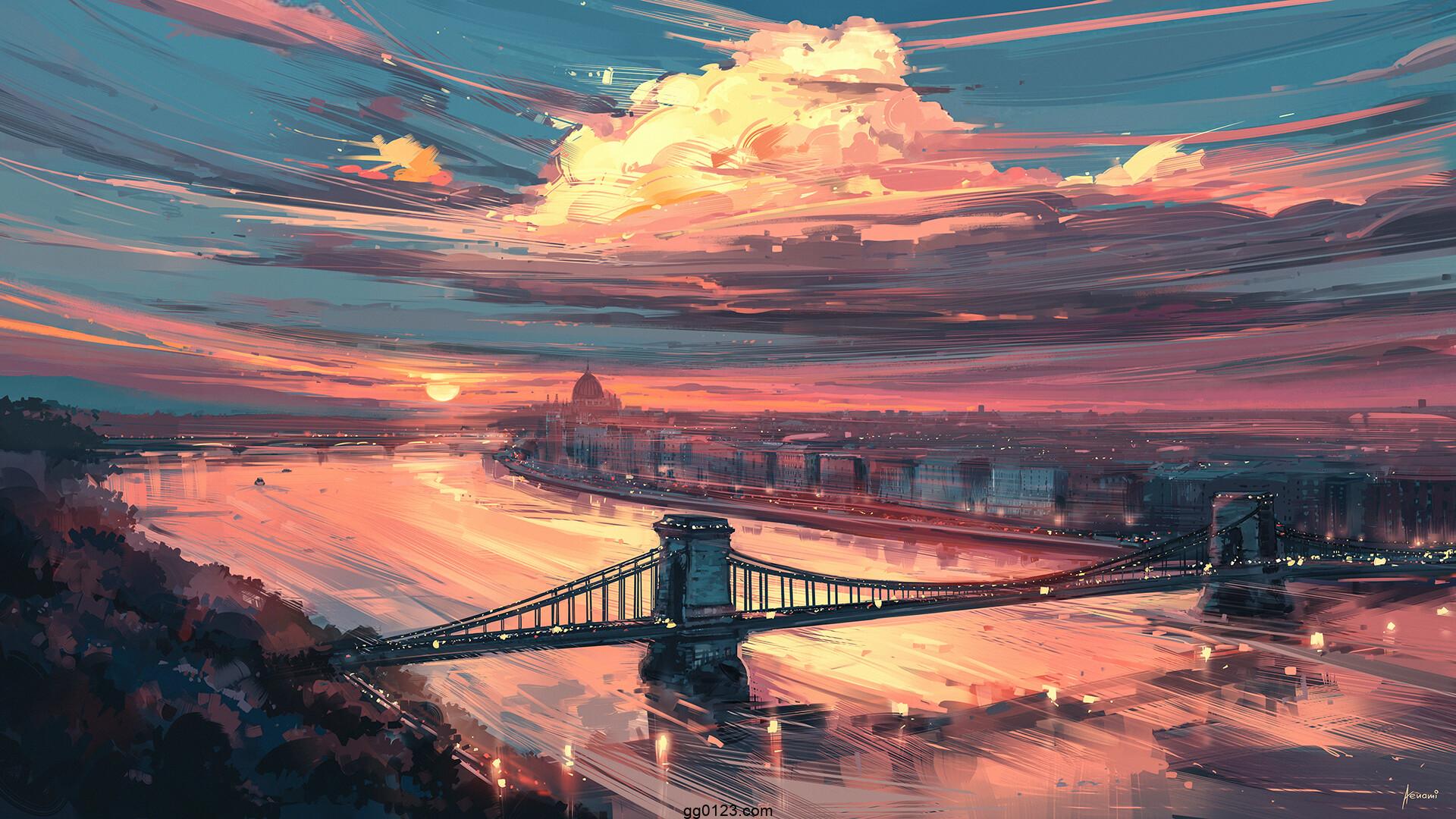 乌克兰插画师 Alena Aenami 绚丽色彩 作品集插图1