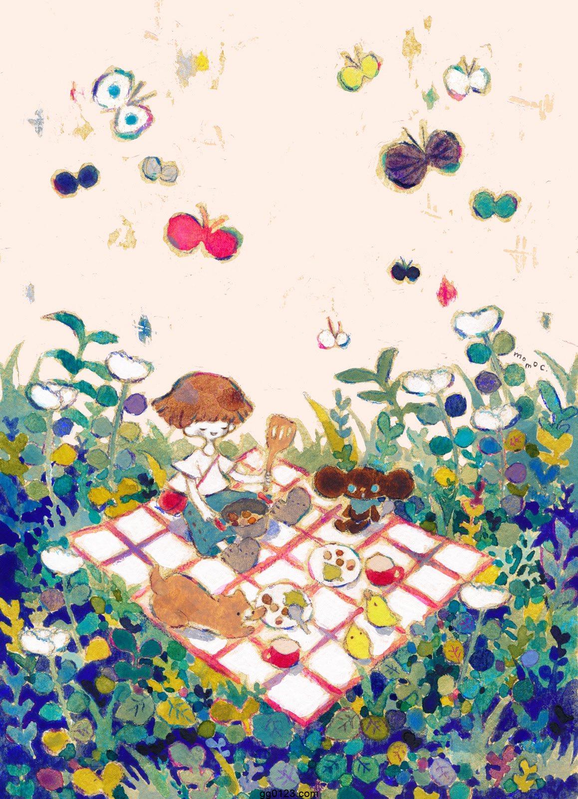 插画师 tocomomomo 作品集插图2