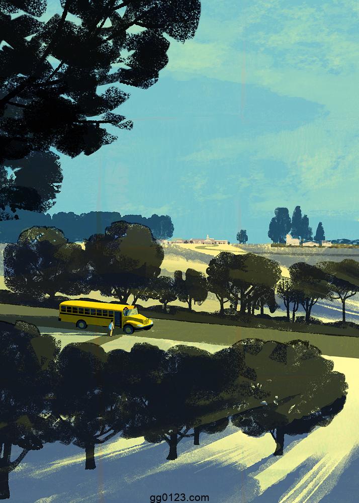 插画师 木內达朗 Tatsuro Kiuchi 美好生活 作品集