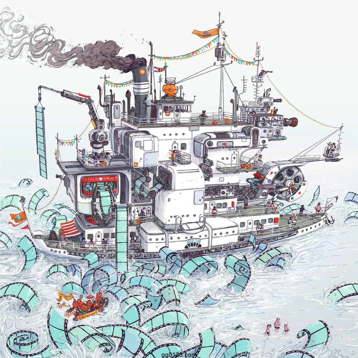 波兰插画师 Michal Dziekan 作品集插图2